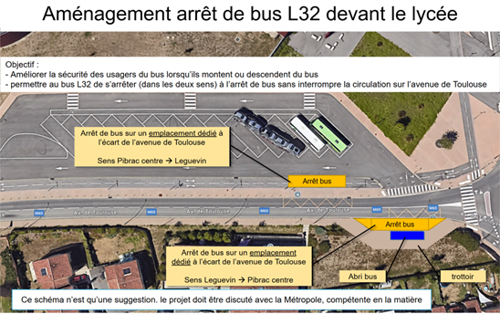 Déviation Bus Lycée